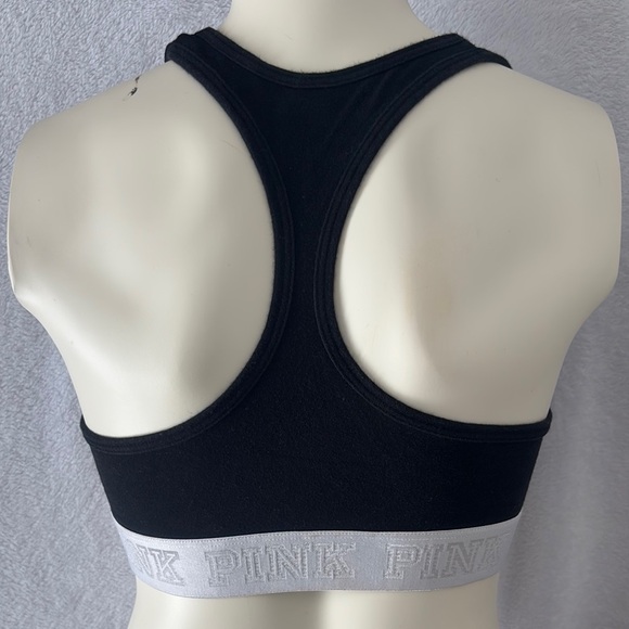 PINK Victoria's Secret Women's Black Sports‎ Bra - Picture 2 of 3